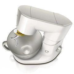 Philips Avance Collection Kitchen Machine - 900W, White & Yellow | HR7954/01