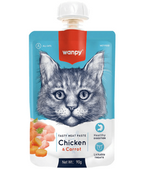 Wanpy Tasty Meat Paste for Cats 90g | IG175