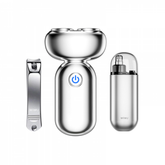 WIWU SH005 3IN1 Gentleman Shaver Set-Silver | WI-SH005-SL