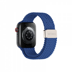 WIWU 42/44/45/49 Nylon Braided Magnetic Watch Band Wi-WB004 Blue | WB004-BL