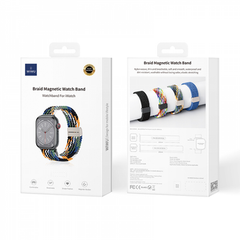 WIWU 42/44/45/49 Nylon Braided Magnetic Watch Band Wi-WB004 Multi color | WB004-CLR