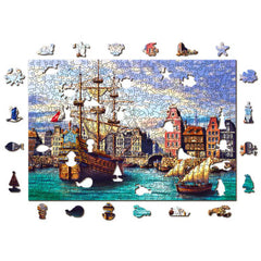 Puzzle W RS: سفن قديمة في الميناء L 505 | 4737111