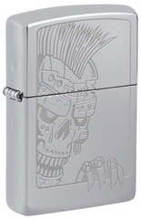 Zippo Mohawk Skull Design Windproof Lighter | 46426