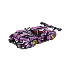 MJI, Creative LEGO-style construction sets, 1266PCS Master Series Speed Super Racing Technic Car Building Block | MJI-8619