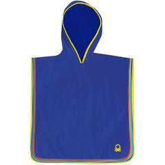 Bentton Home, Kids Poncho Bathrobe 65x65cm 380Gsm 100% Cotton Blue Kids Be | BE-0818-BL