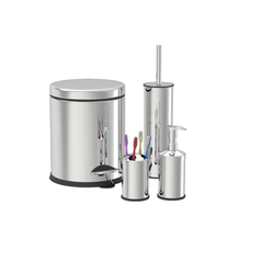 Zilan 4 PCS Inox Bathroom Set | ZLN4605