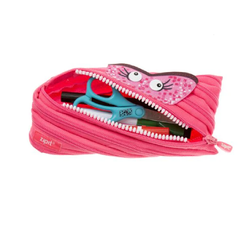 Zipit Talking Monstar Pencil Case - Pink | ZTM-AR-SKY