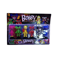 Bobby Let’s Play 6-Piece Character Figure Set | XS8603
