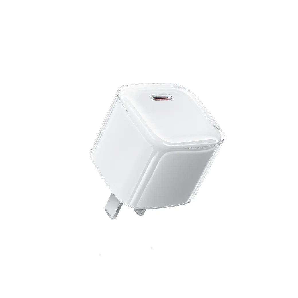 WIWU EU/ Jello 20W PD ,GaN Fast Charger , Wi-U016 White | WI-U016-WT