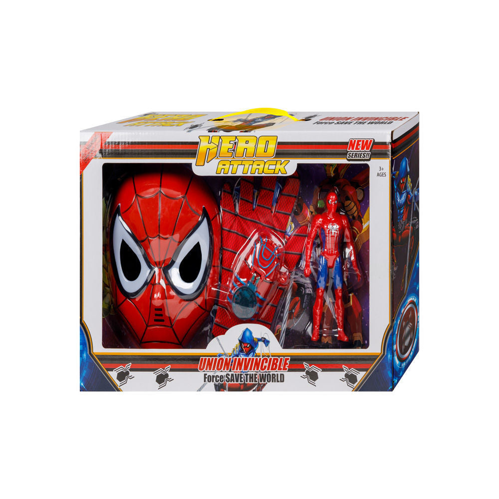 Spider-Man Hero Alliance Mask and Action Figure Play Set | WL3028