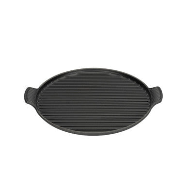 Le Creuset Extralarge Round Grill with Handle 32cm, Black | 0024147158714