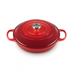 Le Creuset low Evo Pan Evo 30cm Cherry | 0024147263029