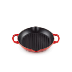 Le Creuset Grill Round Deep Evo 25cm Cherry | 0024147307167