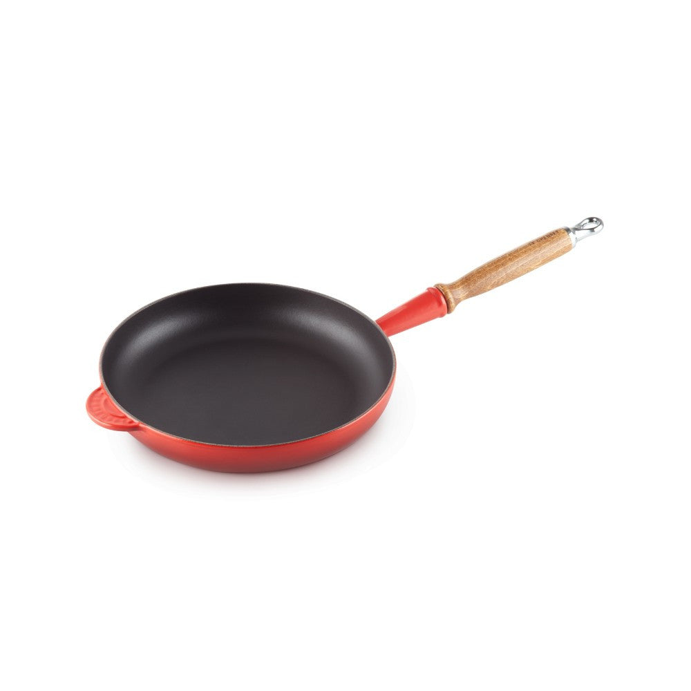 Le Creuset Frying Pan Evo Wood. 26cm Cherry | 0024147324263