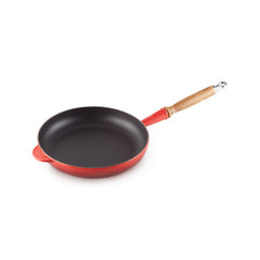 Le Creuset Frying Pan Evo Wood. 26cm Cherry | 0024147324263