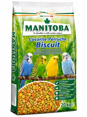 Manitoba Cocorite-Perruche Biscuit Bird Food 20 Kg | 60200