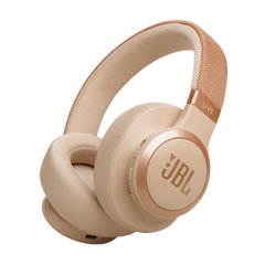 JBL Live 770NC Wireless Over-Ear ANC Headphones - Gold | 770NCSND