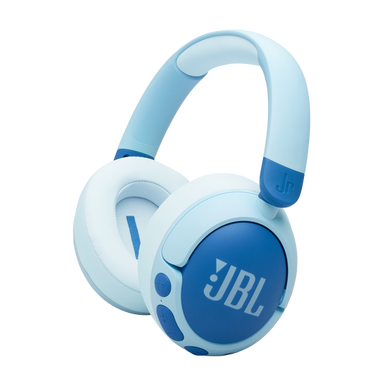 JBL Junior 470NC Wireless Noise-Cancelling Over-Ear Kids Headphones - Blue | JBLJR470NCBLU