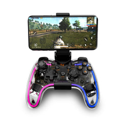 Havit RGB Gamenote Transparent Wireless Controller HV-G180BT - PC | PS3 | PS4 | Switch | Mobile