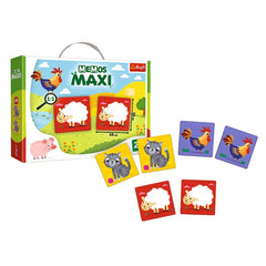 Trefl Memos Maxi “Zwierzęta na farmie” Memory Game | 02266