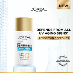 L’Oréal Paris UV Defender Aquafusion Daily Water Gel Sunscreen SPF50+ PA++++ - 50ml