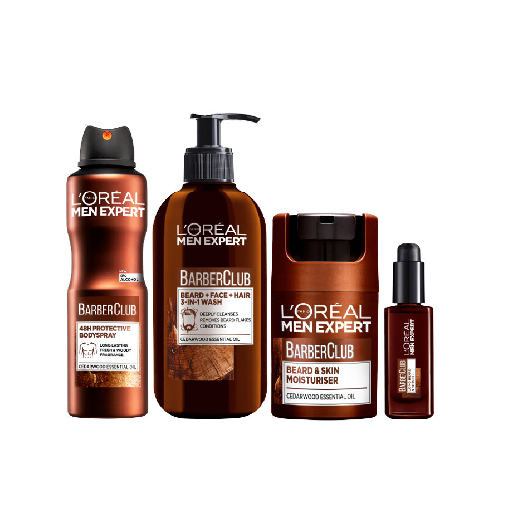 L'Oréal Men Expert Barber Club Spray Routine Bundle At 30% Off