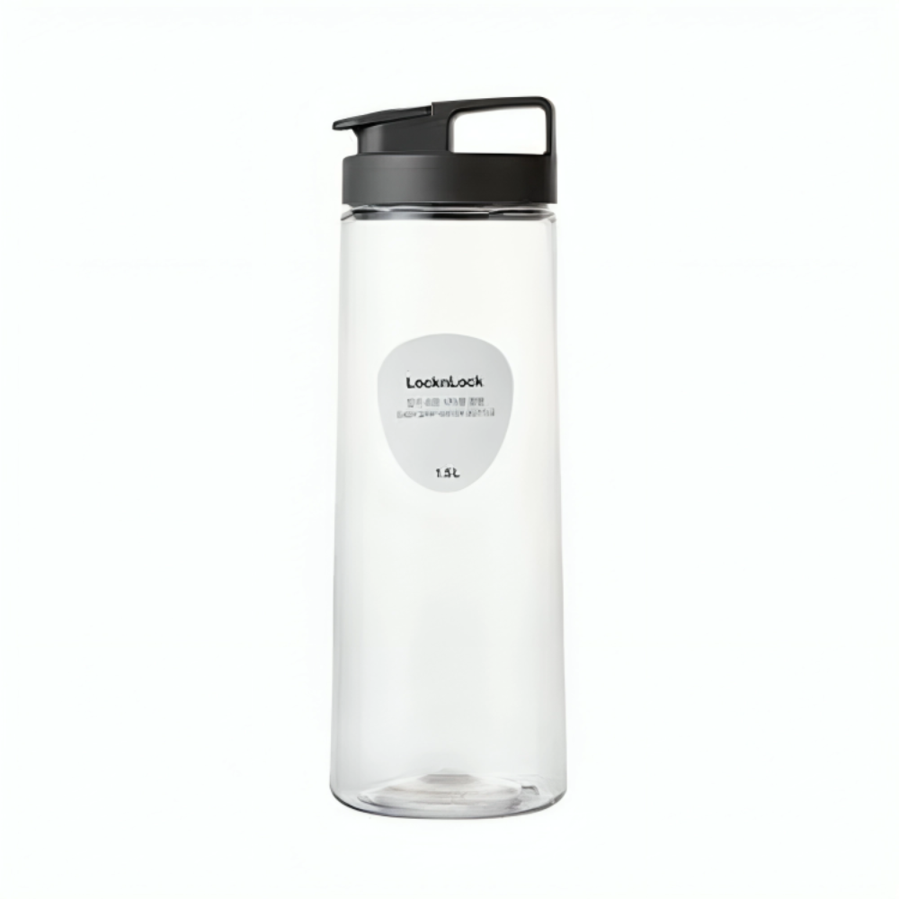 Lock n Lock Easy Grip Water Bottle, 1.5l - Grey | HAP81467