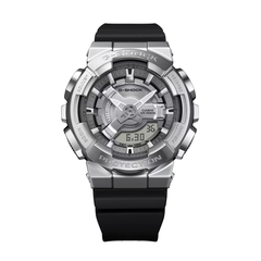 Casio G-SHOCK Metal Women Analog-Digital Watch - Black & Silver | GM-S110-1ADR