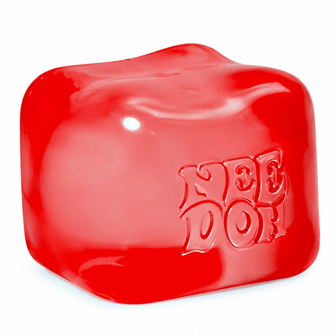 NeeDoh Nice Cube Soda Series - Dr Pepper Red | 0511-2