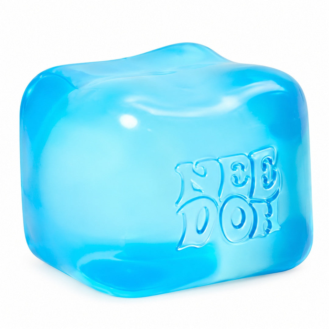 NeeDoh Nice Cube Sensory Squishy Toy - Aqua Blue | 0511