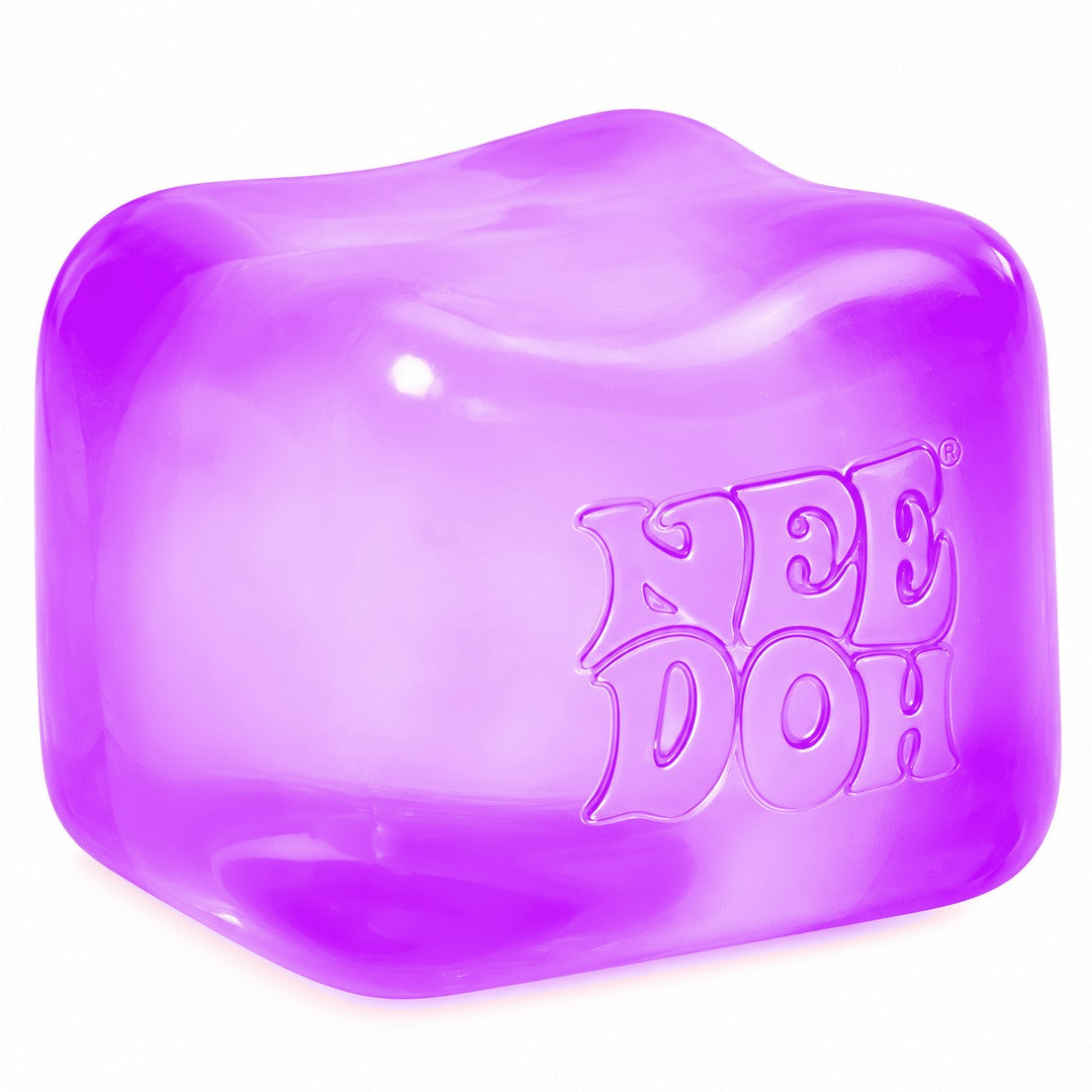 NeeDoh Nice Cube Sensory Squishy Toy - Purple | 0511
