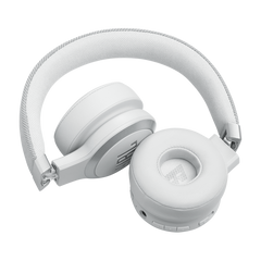 سماعة رأس بلوتوث JBL Live 670BT NC، أبيض | JBLLIVE670NCWHT