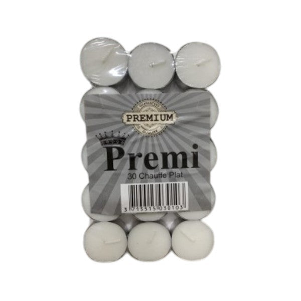 Premi Tealight Candles - 30 Pieces | PTC14