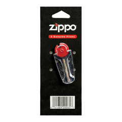 Zippo Lighter Flint Dispenser - 6 Replacement Flints | 2406N