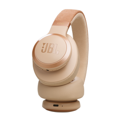 JBL Live 770NC Wireless Over-Ear ANC Headphones - Gold | 770NCSND