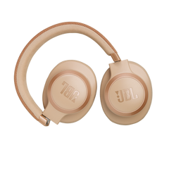 JBL Live 770NC Wireless Over-Ear ANC Headphones - Gold | 770NCSND