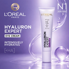 L’Oréal Paris Hyaluron Expert Replumping and Moisturizing Eye Cream - 15ml
