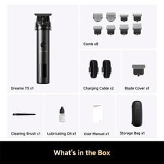 Dreame Professional Barber Trimmer (EUA) - Black | T3