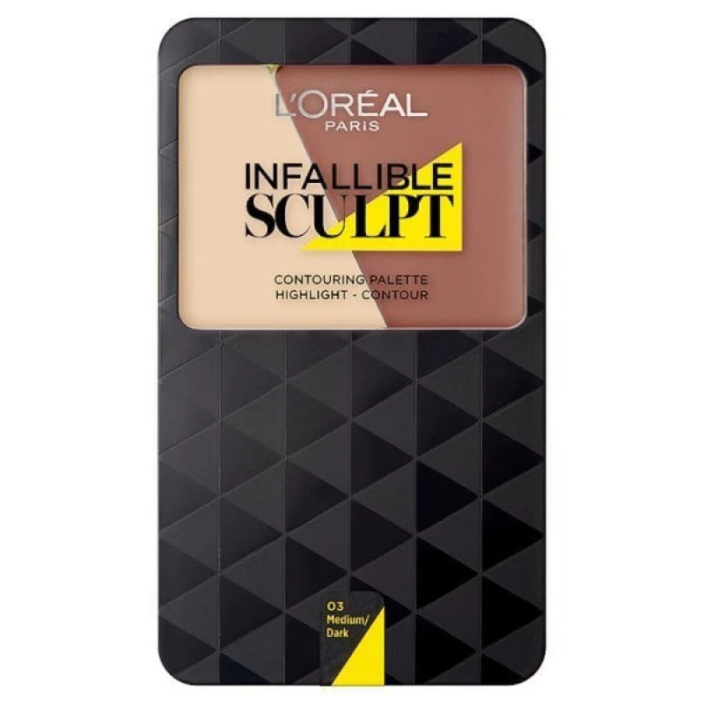 L’Oréal Infaillible Sculpt Contouring Palette - 03 Medium Dark