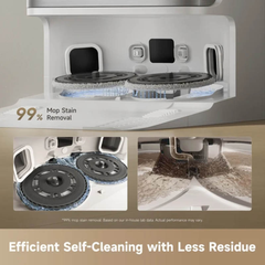 Dreame D30 Ultra Robot Vacuum Cleaner - White | D30 Ultra