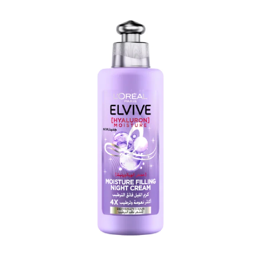 L’Oréal Paris Elvive Hyaluron Moisture Filling Night Cream For Dehydrated Hair