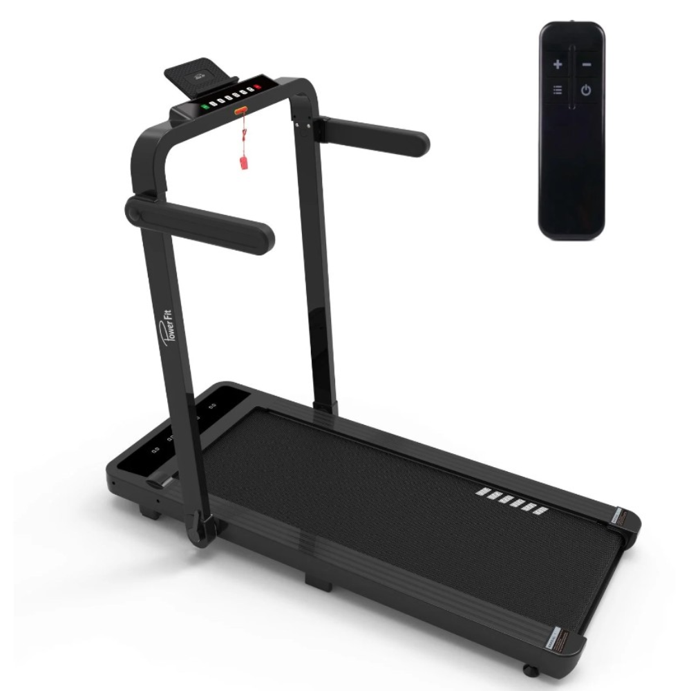 PowerFit Motorized Foldable Under Bed Treadmill with Bluetooth, App Bluetooth Music and Remote Control