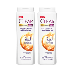Clear Anti-Dandruff Shampoo Anti Hair Fall 360ml, 2 @ 20% OFF
