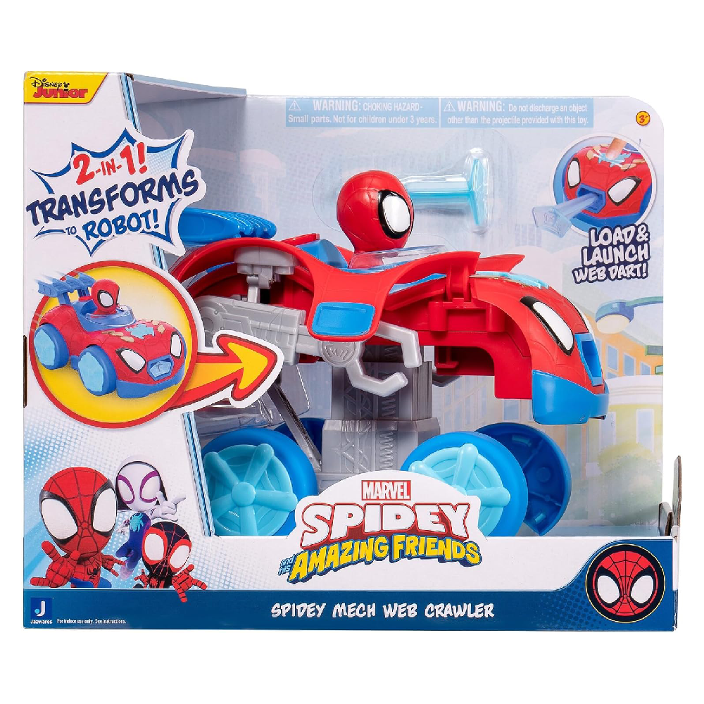 Marvel Feature Vehicle Spidey Mech Web Crawler | SNF0167