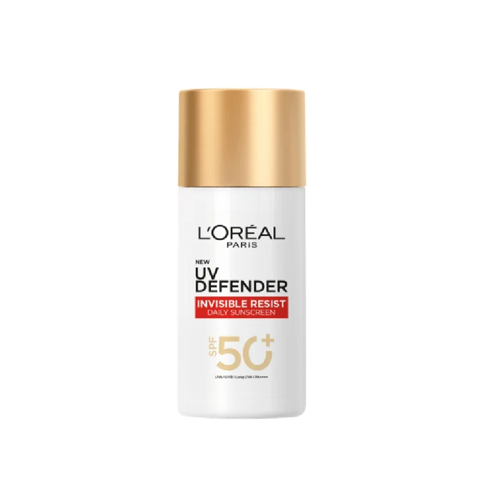 L’Oréal Paris UV Defender Invisible Resist SPF50+ Daily Sunscreen - 50ml