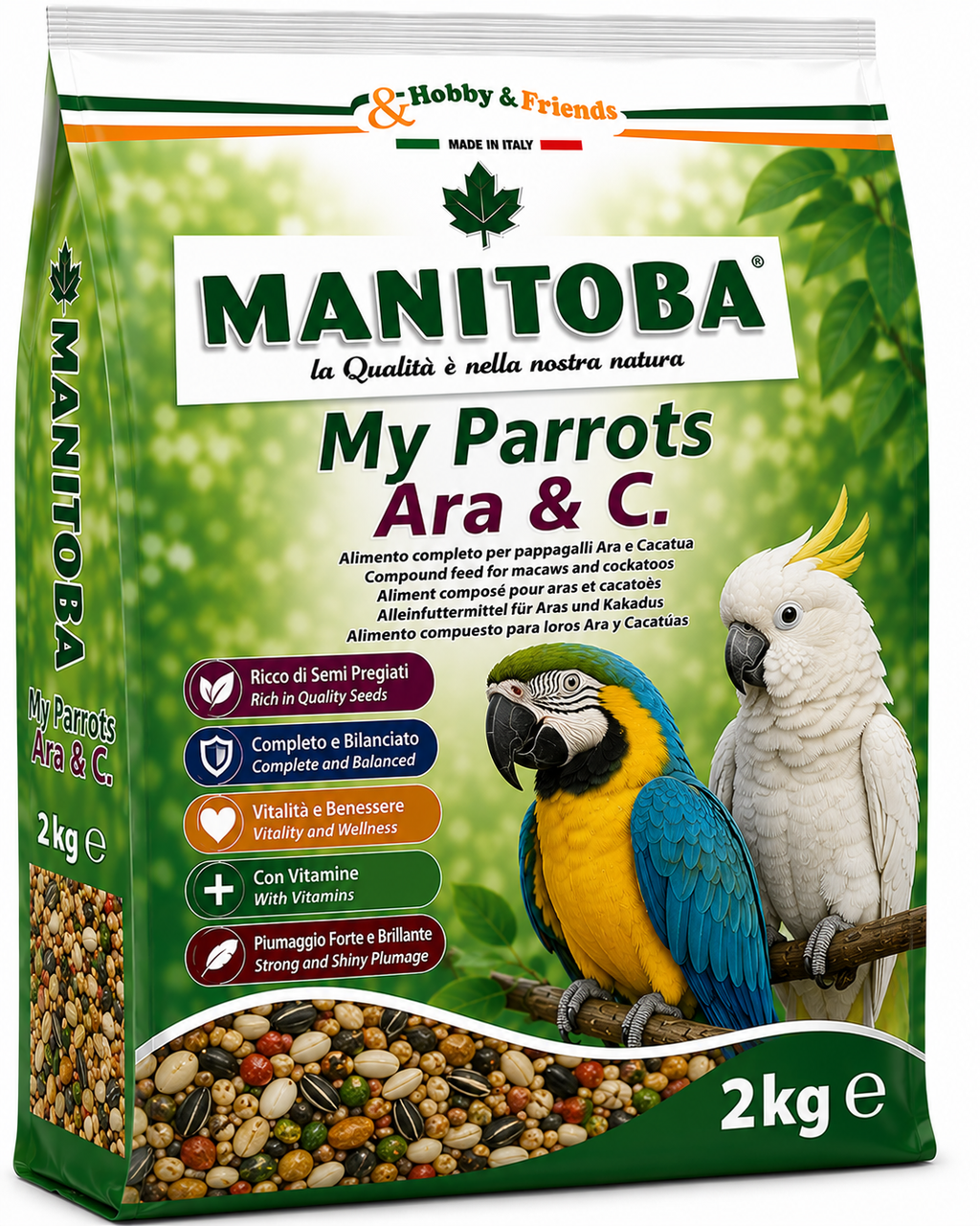 Manitoba My Parrots Ara & C. Bird Food 2 Kg | 28068
