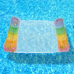 Mini Inflatable Pool Float - Rainbow/Assorted Colors | 583-35