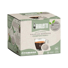 Bialetti Intense Single-Dose Espresso Pods - 50 Pack | 096080425