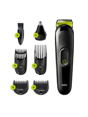Braun 6-in-1 Trimmer for Beard Hair Nose - Black | MGK3321