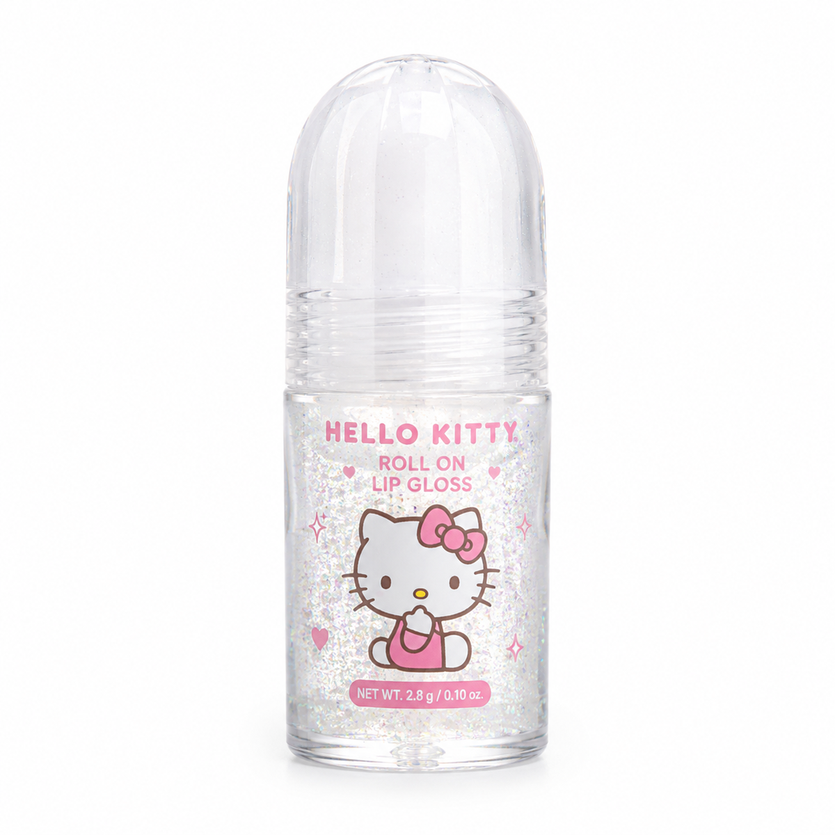 HKF Pink Body Gel Roller Glitter 18ml